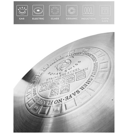Lot 4 faitouts inox Belly – Image 3